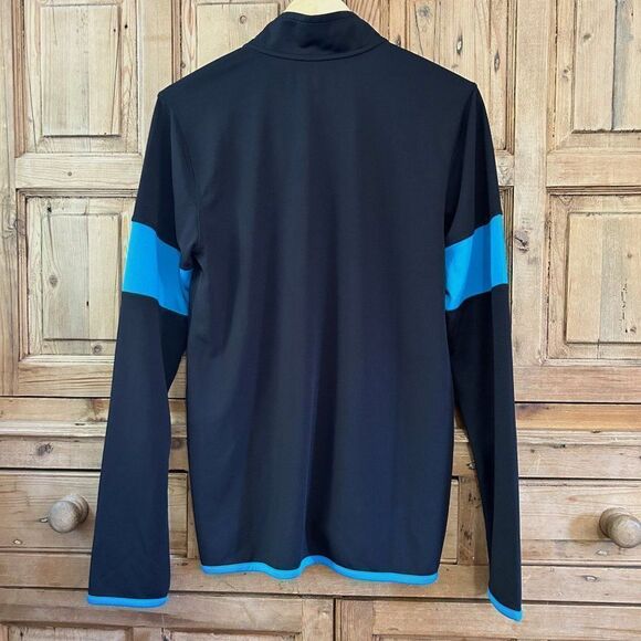 NFL Team Apparel Kids Boys XL 18 / 20 Carolina Panthers Quarter Zip Pullover NWT - Picture 5 of 5